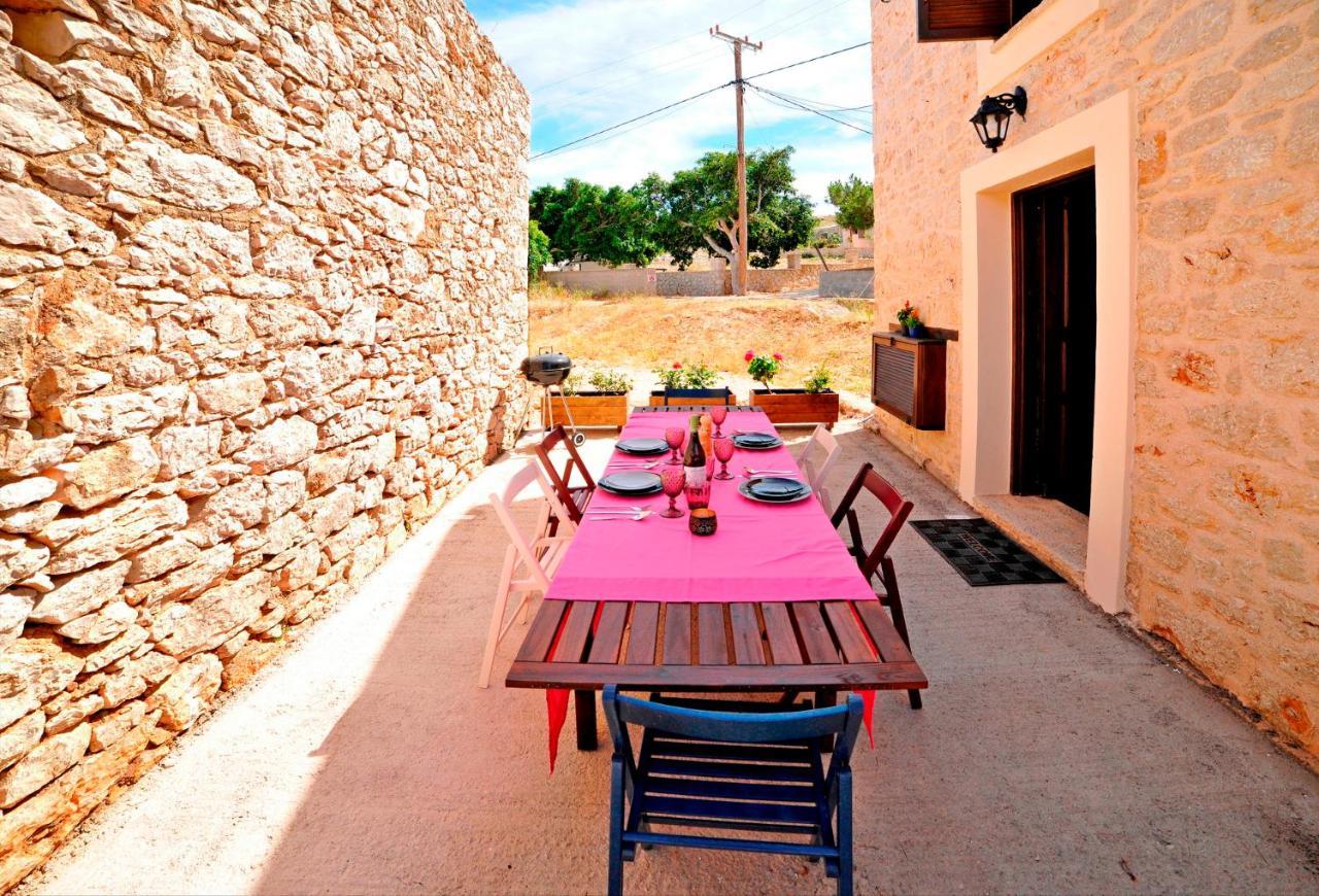 Casa Piedra Villa Halki Island ภายนอก รูปภาพ