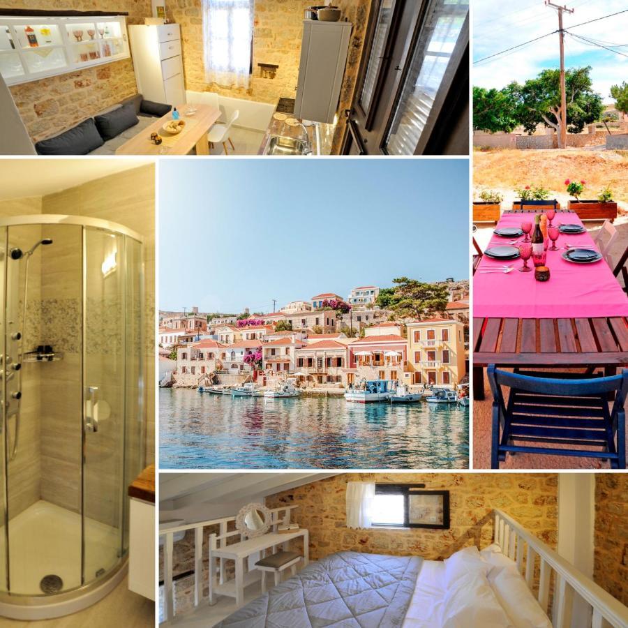 Casa Piedra Villa Halki Island ภายนอก รูปภาพ